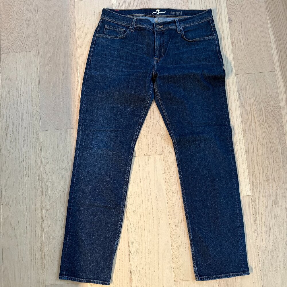 Men's 7ForAllMankind Straight Jeans (With Stretch)